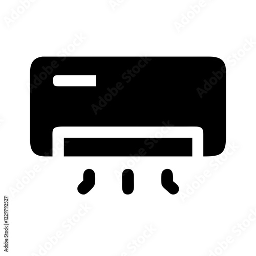air conditioner icon design