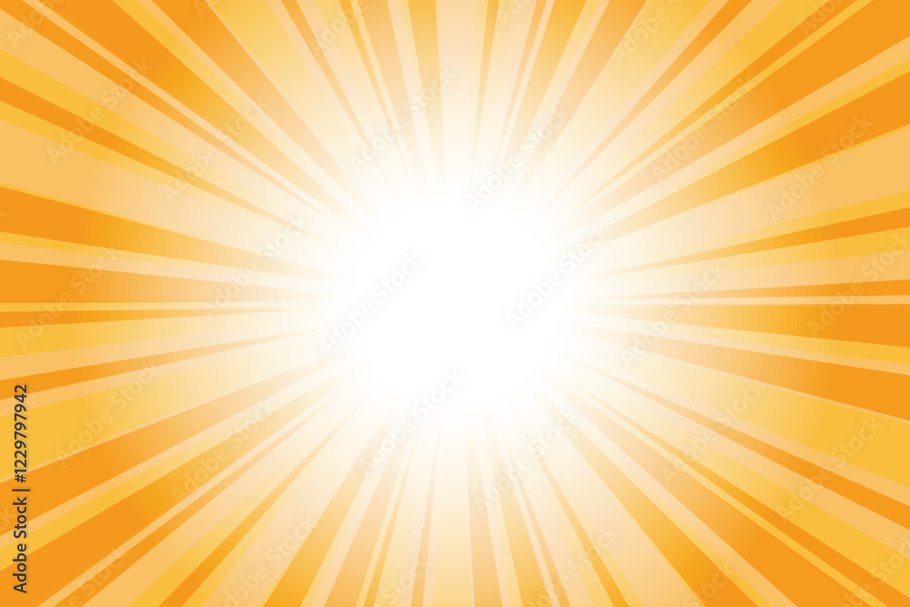Orange sun burst abstract background. Abstract carrot orange background with sun ray. Summer vector illustration. Orange sun burst abstract background. Abstract carrot orange background with sun ray. Summer vector illustration.