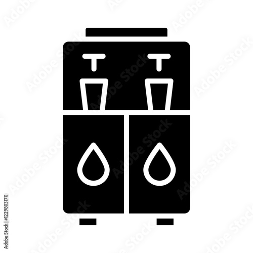 Beverage Dispenser glyph icon