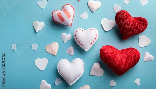 A Heartfelt Greeting: Handmade Symbols of Love for Valentine's Day