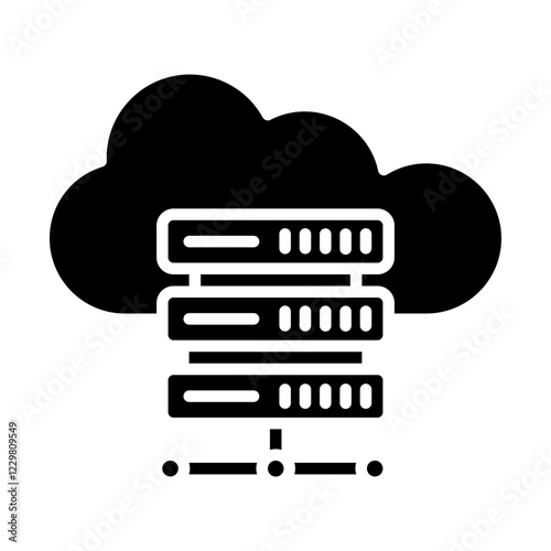 IaaS Icon glyph icon