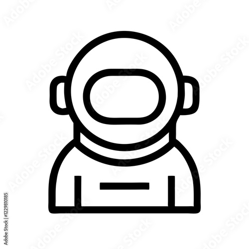 astronaut icon design