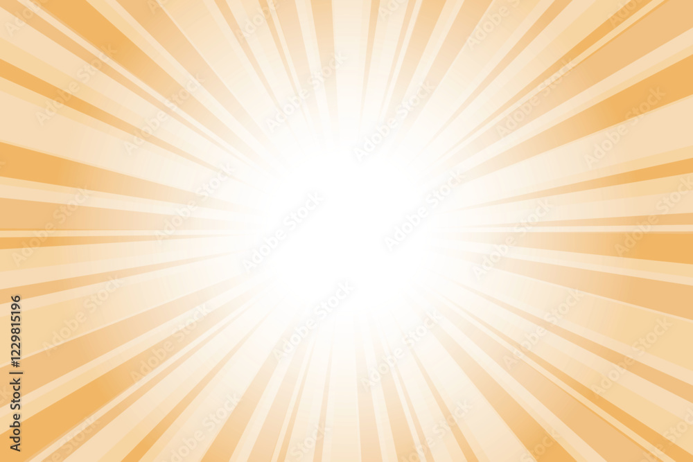 Orange sun burst abstract background. Abstract fawn orange background with sun ray. Summer vector illustration. Orange sun burst abstract background. Abstract fawn orange background with sun ray. Summer vector illustration.