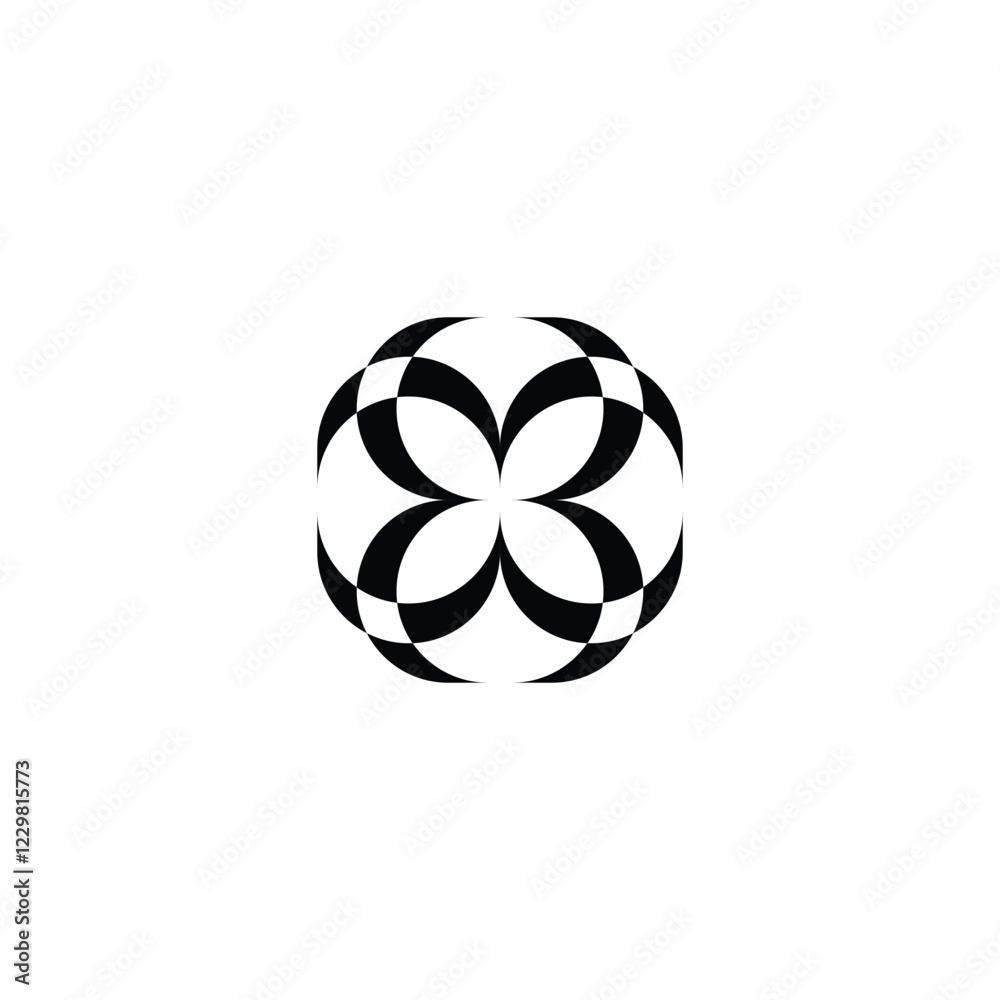 Fototapeta premium modern b logo