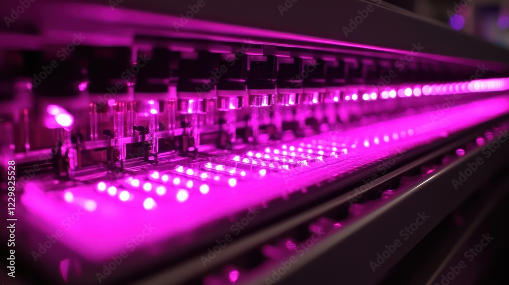 Illuminated LED Manufacturing Process: Precision and Technology in Action Illuminated LED Manufacturing Process: Precision and Technology in Action