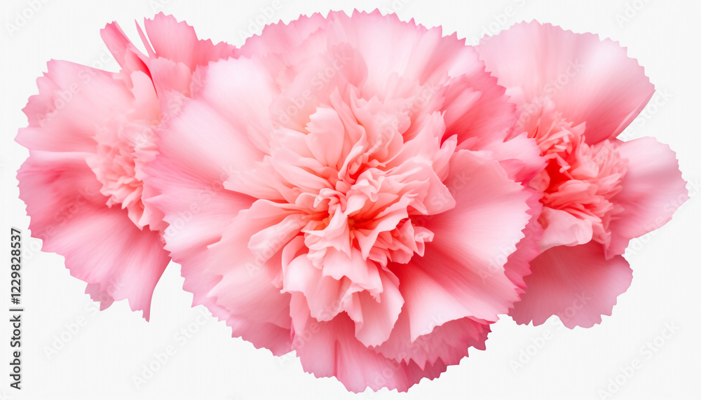 carnation flower isolated on white carnation flower isolated on white