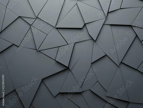 Abstract gray geometric texture background