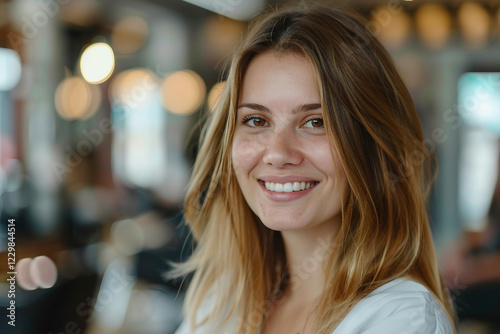 Wallpaper Mural The hairdresser provides haircut and styling services, generative ai Torontodigital.ca