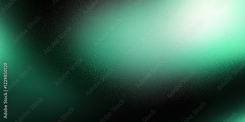 Obraz premium Abstract Background with Shades of Black, Dark Green, Teal, and Emerald Blending Gradually in a Soft and Mysterious Composition
