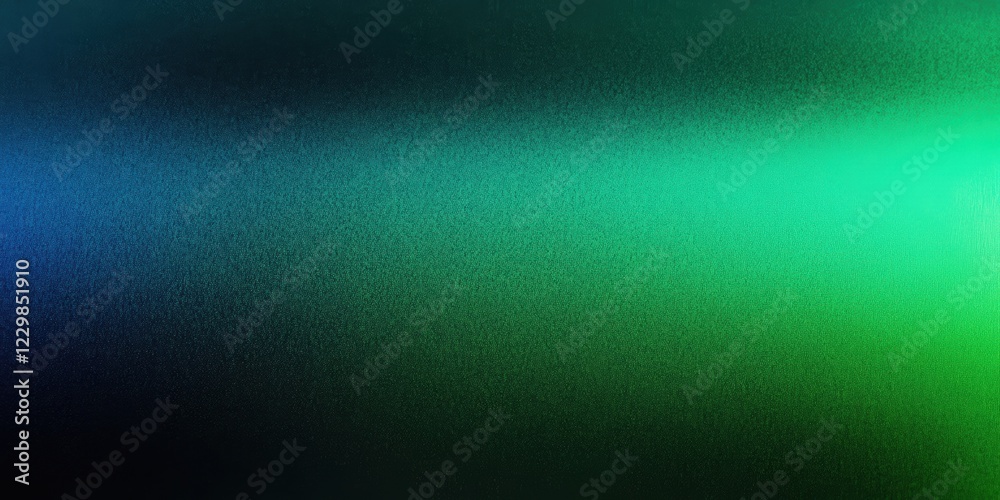 Obraz premium Abstract Gradient Background Featuring Shades of Black, Dark Green, Teal, Petrol, Blue, Emerald, and Yellow for Modern Design Projects