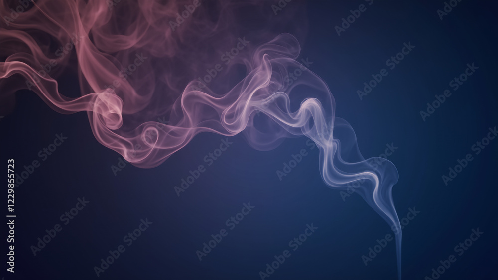 custom made wallpaper toronto digitalDesktop Wallpaper, Thin smoke is rising, Generative AI
