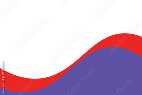 Free Download red blue waves background - GFXLoad