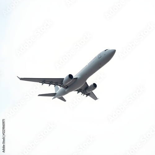 airplane in the sky