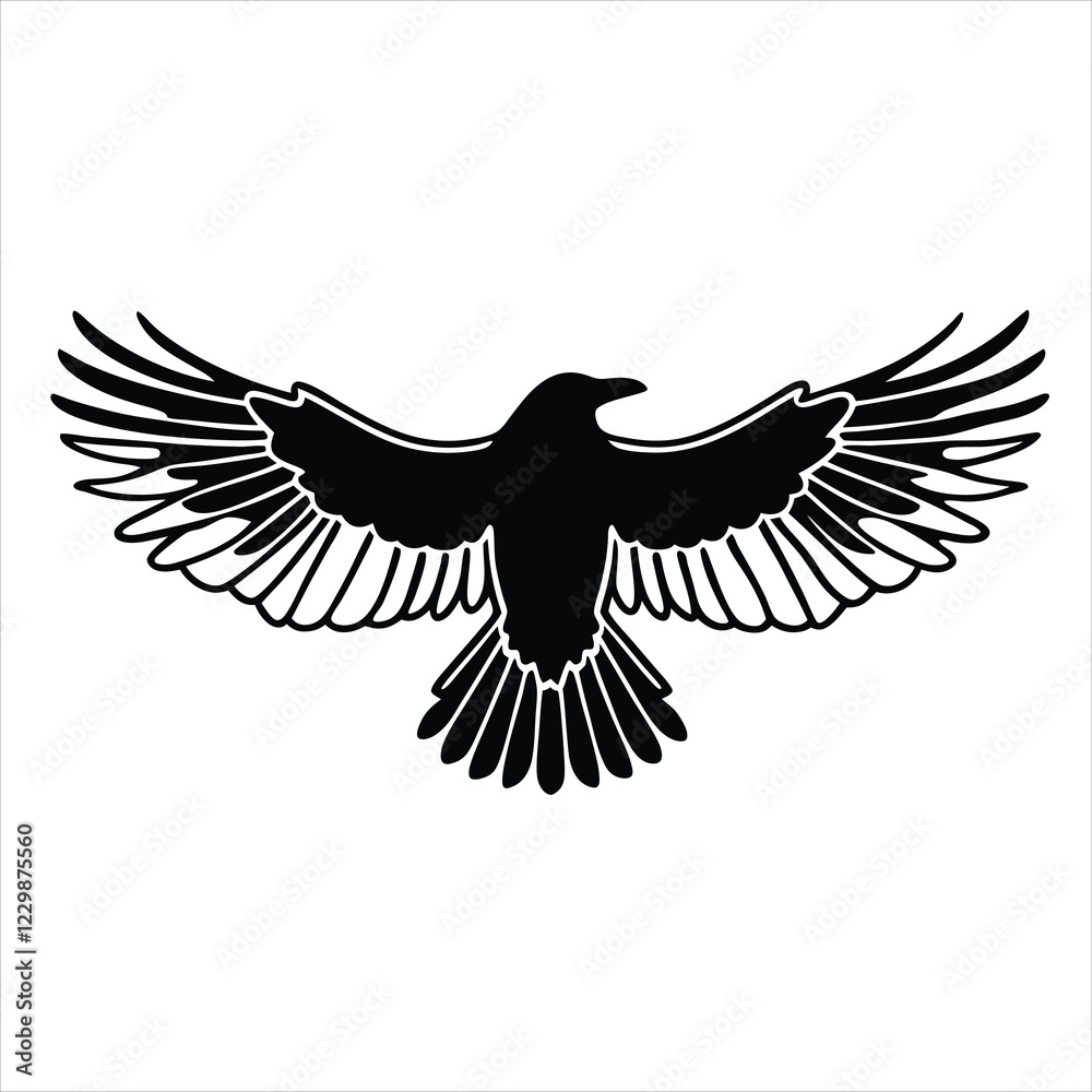 Naklejka premium bird vector design with white background
