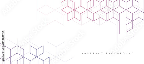 Graphic design element and abstract geometric background.
