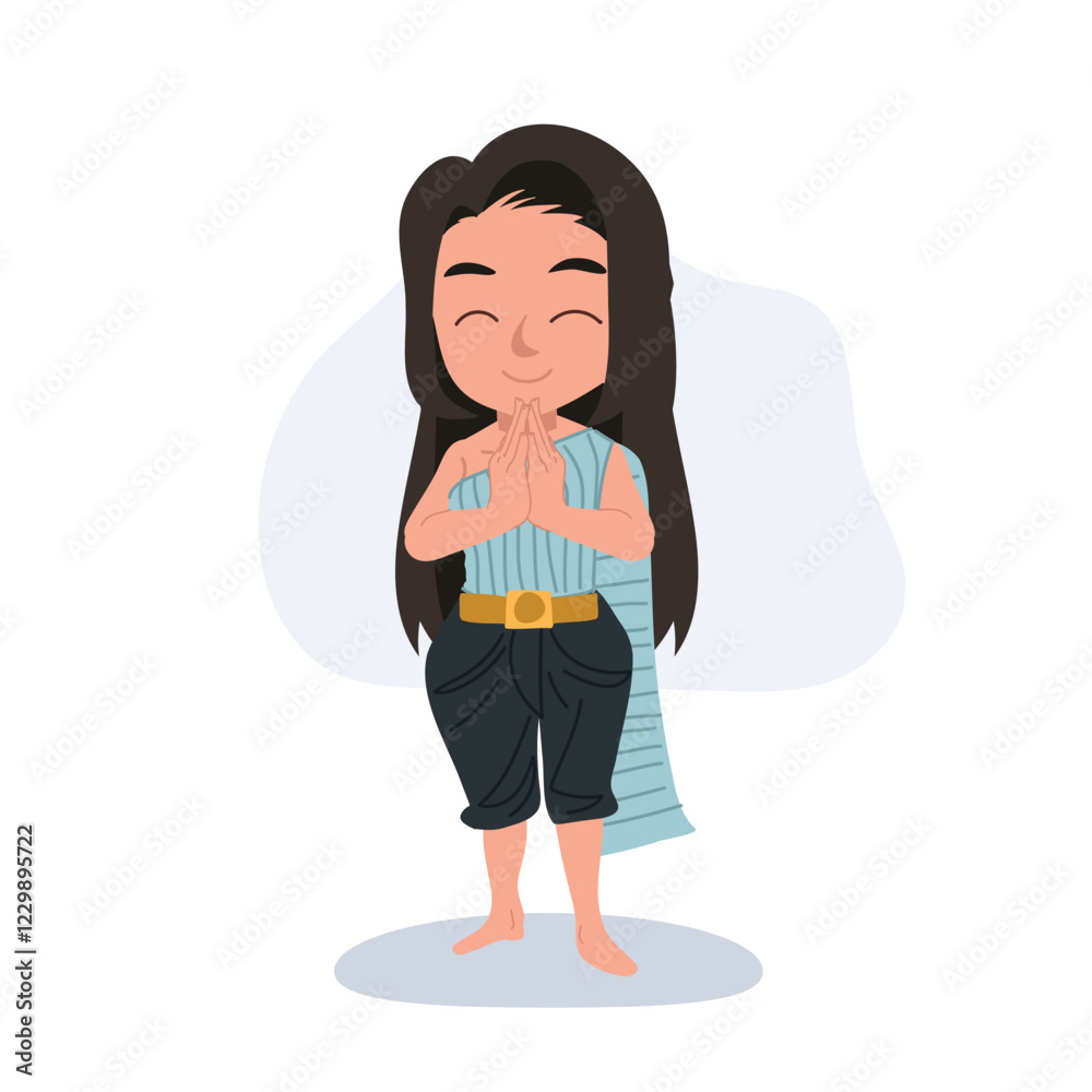 thai culture and tradition represented by a thai woman in traditional thai attire thai culture and tradition represented by a thai woman in traditional thai attire