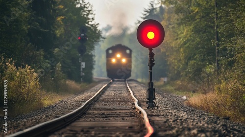 Vintage Locomotive Approach...