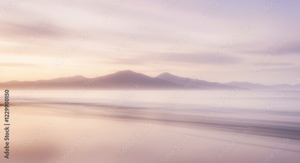 Serene Seascape: A mystical and dreamy seascape at dawn, as wispy clouds drift across the horizon and a soft mist hovers over the water, creating an ethereal atmosphere. Serene Seascape: A mystical and dreamy seascape at dawn, as wispy clouds drift across the horizon and a soft mist hovers over the water, creating an ethereal atmosphere.