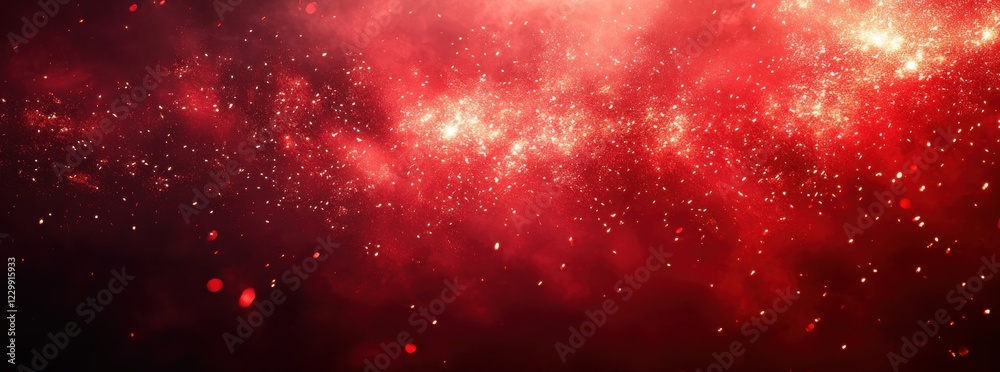 Vibrant Cosmic Scene with Red Nebula and Stars Capturing the Mystique of Deep Space in a Breathtaking and Captivating Aesthetic View Vibrant Cosmic Scene with Red Nebula and Stars Capturing the Mystique of Deep Space in a Breathtaking and Captivating Aesthetic View