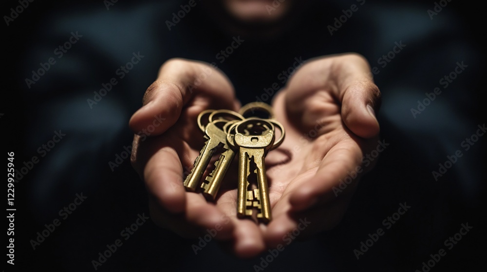 Golden Keys of Opportunity: A Symbol of New Beginnings and Success Golden Keys of Opportunity: A Symbol of New Beginnings and Success