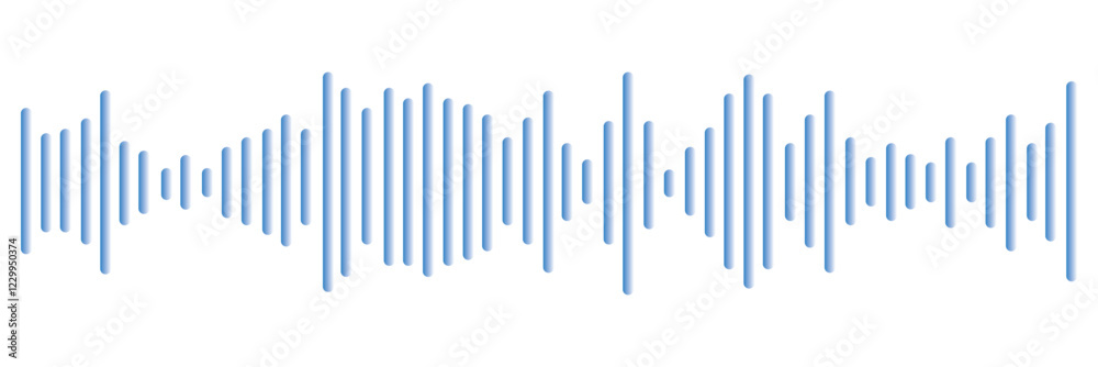 Abstract sound wave stripe lines colorful gradient equalizer isolated on transparent background in concept music, sound, technology. Abstract sound wave stripe lines colorful gradient equalizer isolated on transparent background in concept music, sound, technology.