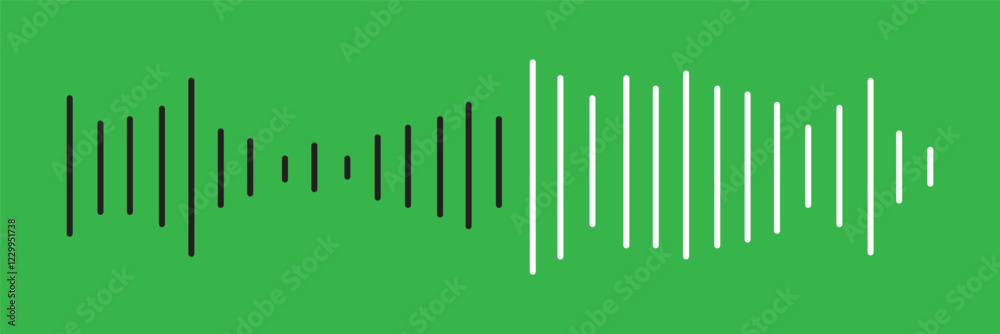 Abstract sound wave stripe lines colorful gradient equalizer isolated on transparent background in concept music, sound, technology. Abstract sound wave stripe lines colorful gradient equalizer isolated on transparent background in concept music, sound, technology.