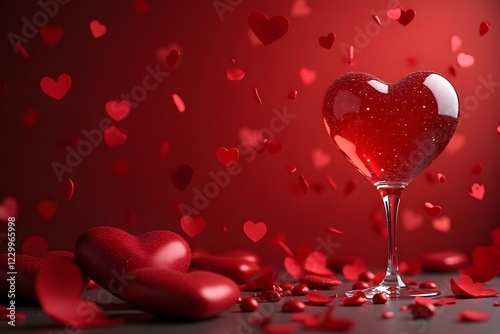 Contemporary Valentine's ambiance