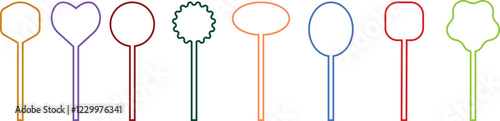 Sweets and candy icon set. Chocolate bars, caramel, toffee and lollipop on sticks, marmalade bears. Confectionery shop elements for birthday kids present cartoon flat isolated vector collection.