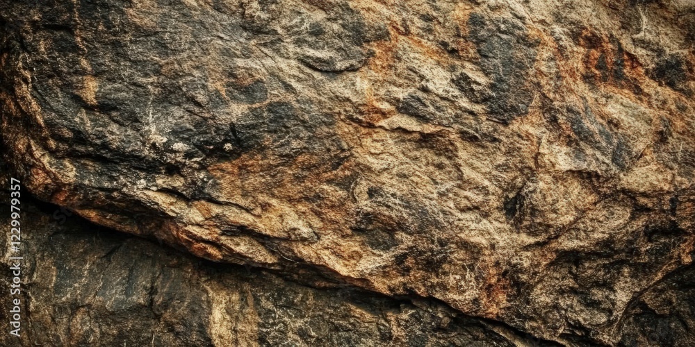 Close-up of Textured Dark Rock Featuring Cracks and Rich Tones of Red, Orange, and Brown Showcasing Natural Geological Patterns and Striations Close-up of Textured Dark Rock Featuring Cracks and Rich Tones of Red, Orange, and Brown Showcasing Natural Geological Patterns and Striations