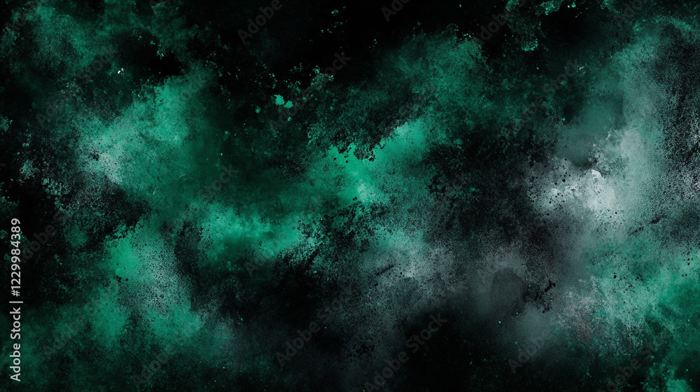 Colorful abstract texture created with green and black hues in a dynamic pattern Colorful abstract texture created with green and black hues in a dynamic pattern
