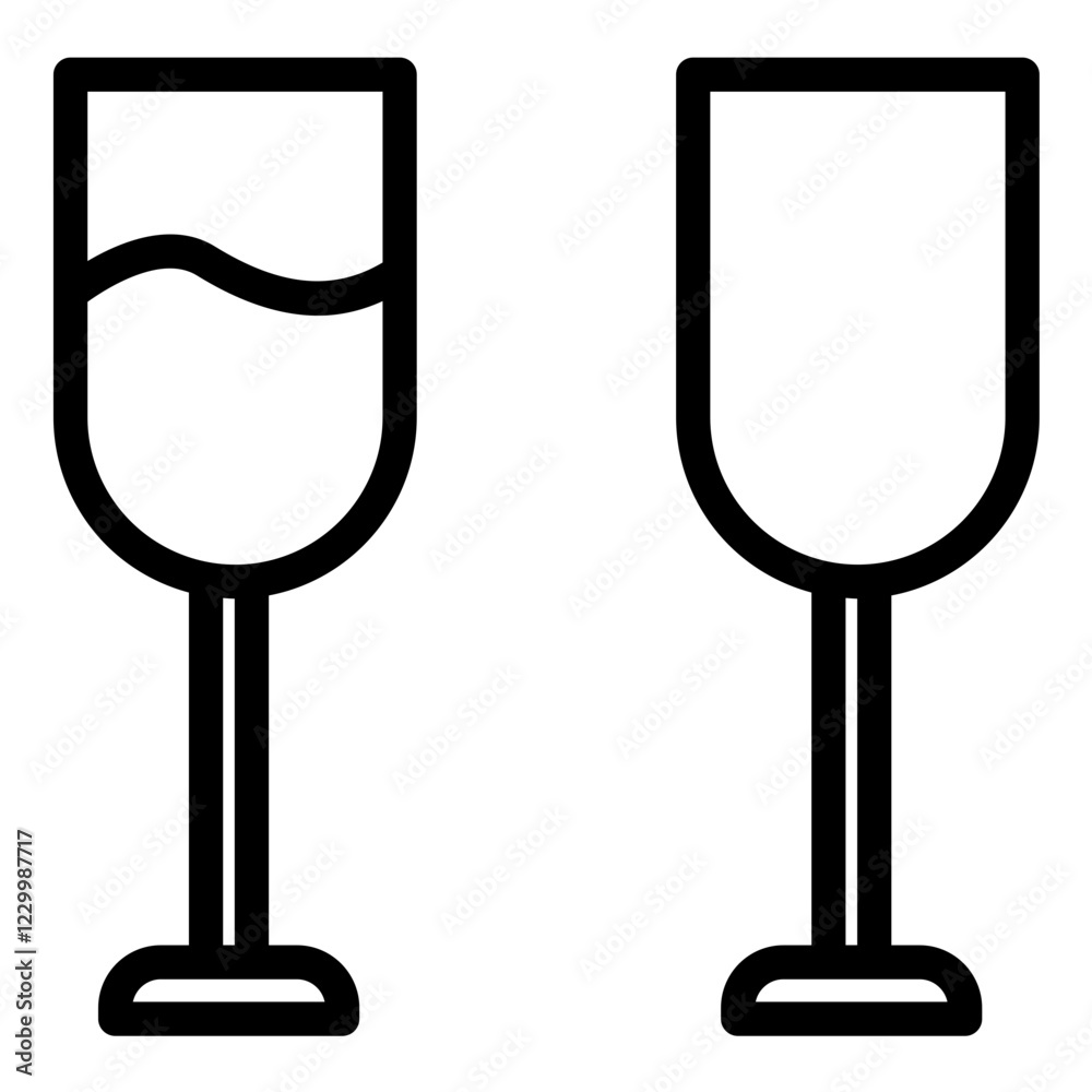 wine glass icon in vector illustration wine glass icon in vector illustration