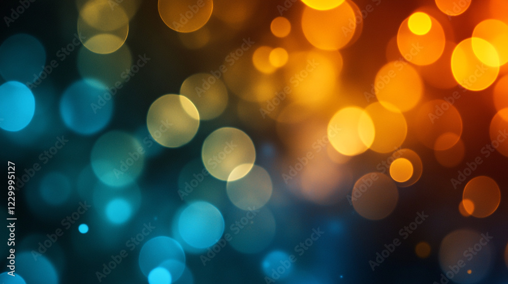 Bright and colorful bokeh lights create an enchanting atmosphere at night Bright and colorful bokeh lights create an enchanting atmosphere at night