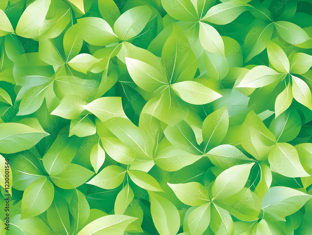 Lush green leaves background texture (2) Lush green leaves background texture (2)
