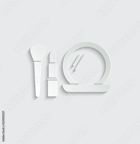 mirror icon beauty salon logo cosmetology icon