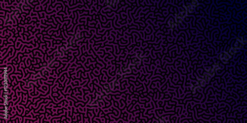 Abstract Reaction-diffusion or Turing pattern natural texture, in a coral pink gradient colour scheme. Linear design with biological shapes.Organic lines in memphis. abstract turing organic wallpaper.