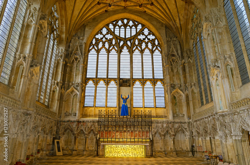 Lady Chapel of St Mary, in Ely Cathedral, Cambridgeshire, England. photo