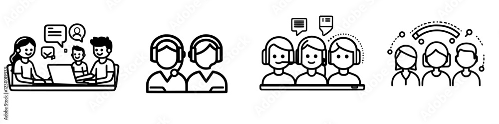 Connecting through virtual communication with diverse groups for collaboration and support Connecting through virtual communication with diverse groups for collaboration and support