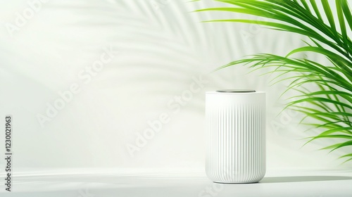Smart Air Purifier with App Integration, compact design, real-time pollutant analysis, enhancing personal health and environmental awareness