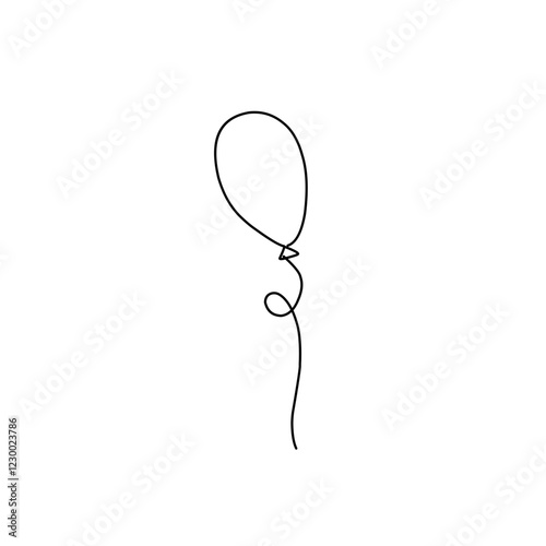 hand drawn New Years Party