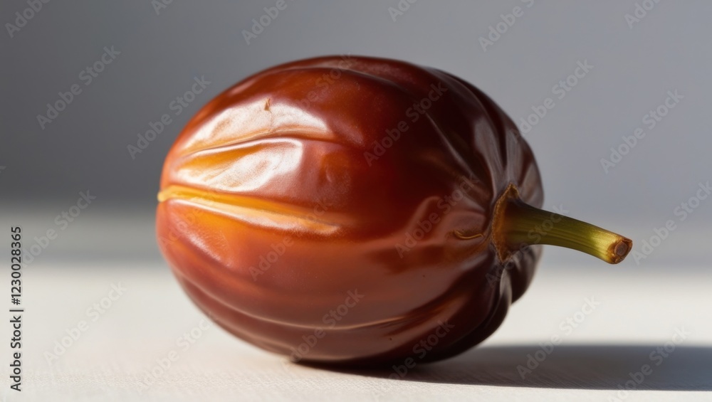 a pile of ripe dates with a glossy, reddish-brown color a pile of ripe dates with a glossy, reddish-brown color