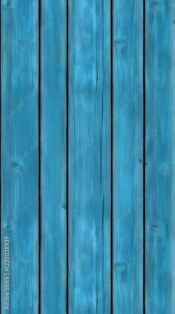 Naklejka premium Blue wood plank texture background