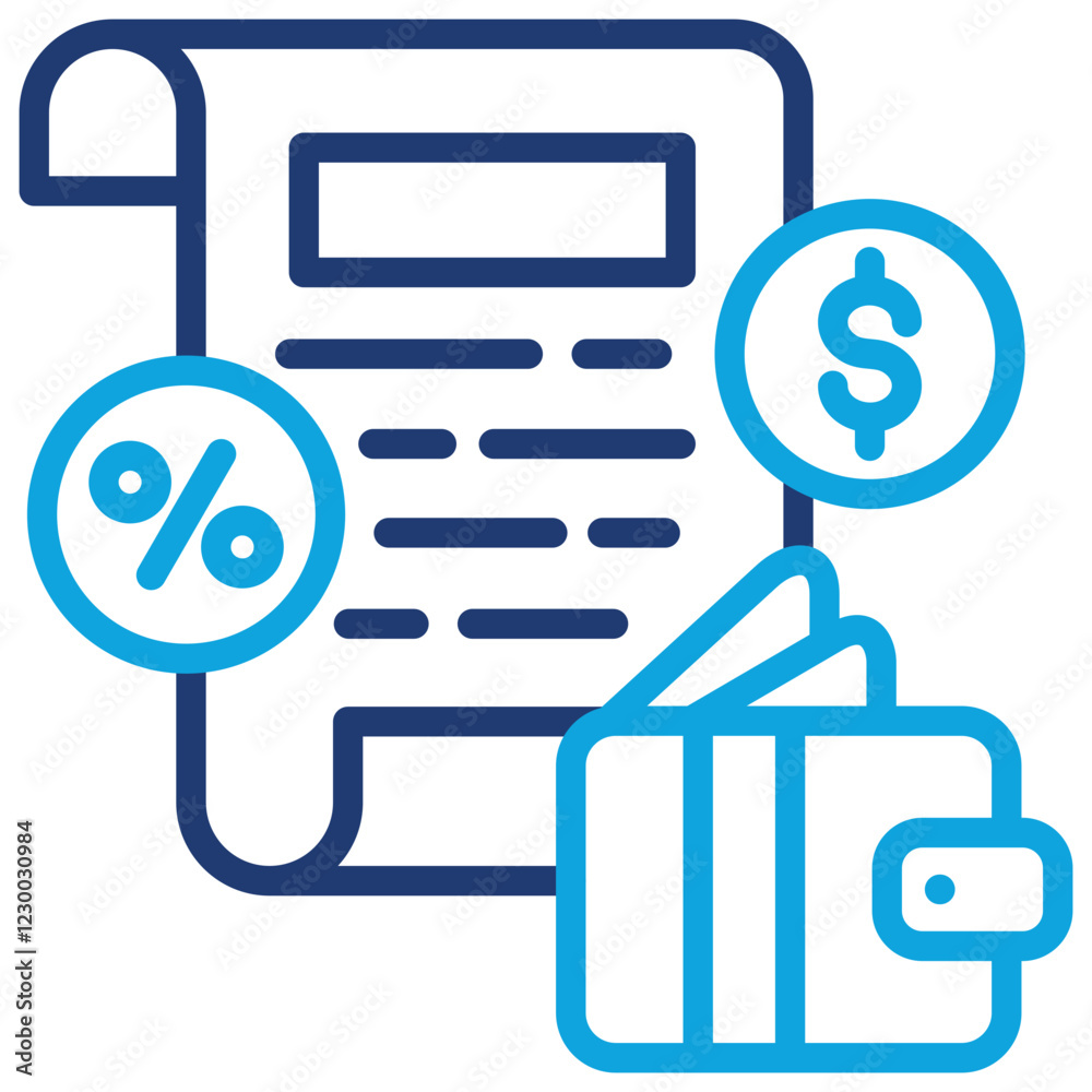 Taxation Icon Taxation Icon