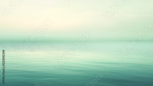 Wallpaper Mural A Glossy Gradient Background Shifting from Mint Green to Pale Turquoise, Perfect for Your Banner or Backdrop Design Torontodigital.ca