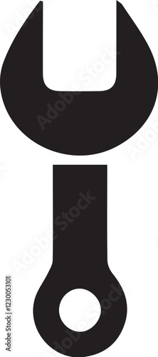 wrench, construction item,symbol, illustration, 3d, number, design, icon, vector, sign, one, letter, alphabet, font, word, text, gold, love, art, glass, black, silhouette