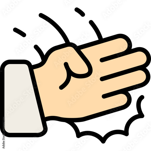 karate chop icon

