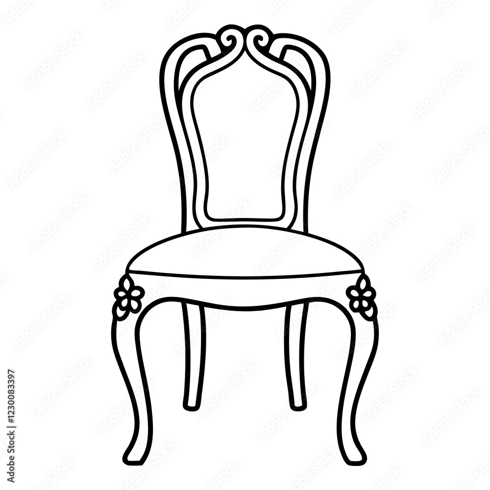 chair isolated on white chair isolated on white