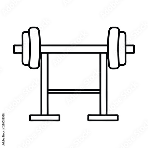 gym equipment bench press