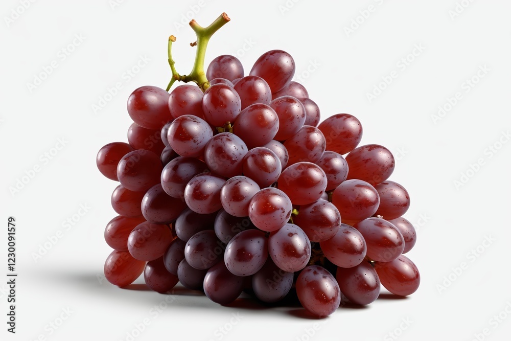 there is a bunch of grapes that are on a white surface there is a bunch of grapes that are on a white surface