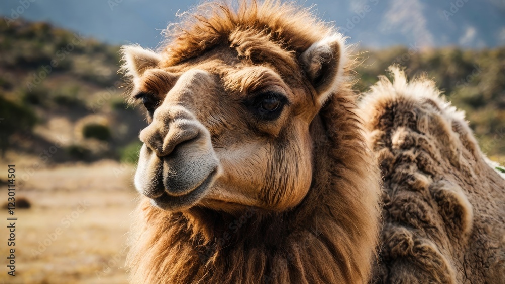 Obraz premium Camel face