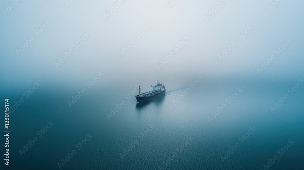 Ship Emerging from the Fog Ship Emerging from the Fog